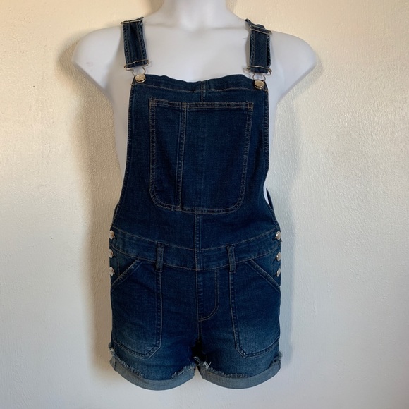 Rue21 Pants - Sadie Robertson Wild Blue Overalls Shorts S